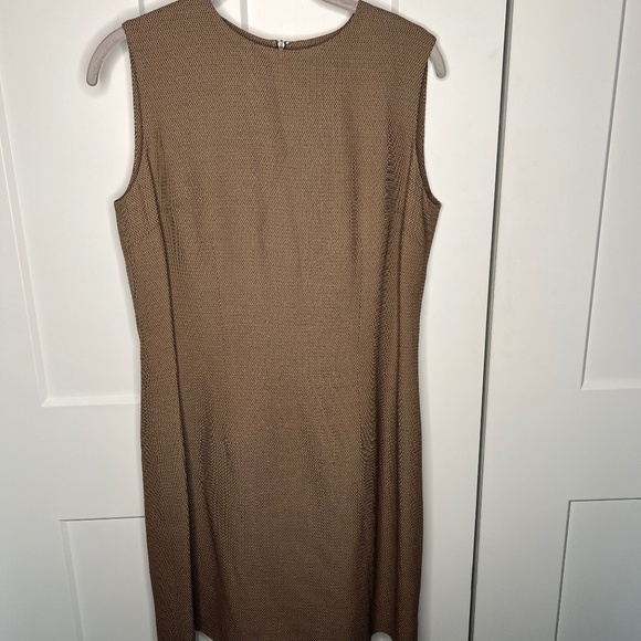 Ann Taylor Petites Vintage Houndstooth Sheath Dress Women's Petite Size 10P - Picture 1 of 5